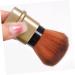 DOITOOL Nail Dust Brush Mineral Brush Makeup Accessory Blush Makeup Brush Bronzer Powder Multi-use Makeup Brush Makeup Powder Brush Bronzer Brush Travel Nylon Wool Lipstick Highlight 8.2x3.3cm Golden - Buy Online on GoSupps.com