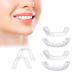 Fake Teeth - Fake Braces - Veneers Teeth for Women and Men - 4 PCs Smile Kit - Temporary Teeth Restoration - Snap on Veneers False Teeth  Dentures for Women  Swift Smile Snap on Teeth Snap-on Smile