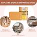 Bee & Flower Sandalwood Soap Bar - Moisturizing Bath Bar for Nourished Skin 4.4 oz (Pack of 4) - Buy Online on GoSupps.com