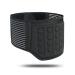 MIOTEQ lumbar vertebrae relief volume back support belt for men with the support of the lower back-ultimate sciatic pain relief certified back band significant relief from M/Medium Black