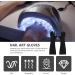 Healeved 1 Pair Nail Gloves Protection Gloves Nail Polish Gloves Gel Moisturizing Gloves Manicure Gloves Nail Art Tools Nail Skin Care Gloves Fingerless Mitts Cosmetic Mj03 Polyester Sleeve 18.00X9.00X0.40CM - Buy Online on GoSupps.com