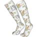Shop Guinea Pig Daisy Compression Socks for Men & Women - 15-20 mmHg Circulation Support for Running & Cycling - Buy Online on GoSupps.com