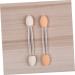 Didiseaon 50pcs Two-color Eyeshadow Brush Eyeshadow Stick Face Sponge for Makeup Eye Makeup Tool - Buy Online on GoSupps.com