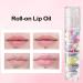 Transparent Roll-on Lip Oil - Moisturizing Lips Non-Sticky Natural Effect Smoothing Roller Daily Lip Treatment Nourishing Lip Gloss With Light Texture | Skincare - Buy Online on GoSupps.com