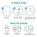 EasyHome THC Test Strips Urine Test Kit - 10 Pack, Cutoff Level 50ng/mL - Buy Online on GoSupps.com