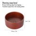 Premium Wooden Shaving Soap Bowl Barber Quality Shaving Foam Cup for Luxurious Lather | International Shipping Available - Buy Online on GoSupps.com