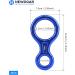 Newdoar Figure 8 Belay Device - 35 KN Climbing & Rappel Equipment for Safety | Premium Gear - Buy Online on GoSupps.com