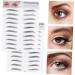 MAGICLULU 6 Pcs 3d Eyebrow Stickers 3d Brow Stickers Eyebrow Hair Natural Eyebrow Sticker 6d Tool Water Proof ze006x3pcs Blackx3pcs - Buy Online on GoSupps.com