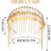 Gortin Gold Sequins Head Chain Jewelry Boho Tassel Head Chains Layered Sequins Headpiece Wedding Headbands Festival Halloween Costume Hair Chain Hair Accessories for Women One Size Alloy - Buy Online on GoSupps.com