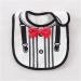 FEIFEI'S BOW 2PCS Baby Kids Bibs - Gentleman Bow Feeding Bandana Apron Set - Buy Online on GoSupps.com