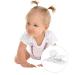 SWYSGS 8 Piece Pacifier Clips Set | White Baby Dummy Clip Chains & Bib Clips for International Shipping - Buy Online on GoSupps.com