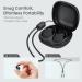 Reusable Silicone Ear Plugs for Sleeping & Noise Reduction - 2 Pairs with 8 Soft Ear Tips (S/M/L) - 25dB Hearing Protection for Concerts & Focus - Black - Buy Online on GoSupps.com