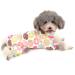 Zunea Little Dog Jumpsuit Pajama - Soft Cotton Donut Print Romper for Cats & Puppies | Four-Legged PJs (Size M Pack of 1) - Buy Online on GoSupps.com