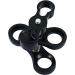 Amarine Made 1 Inch Black Underwater Ball Clamp Mount - 2 Pack for Light Arm System - Buy Online on GoSupps.com