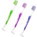 Orthodontic Toothbrush Set - Double Ended Ortho Brush for Braces, V-Trim & Interspace Brush - 5 Pack - Buy Online on GoSupps.com