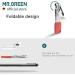 MR.GREEN Compact Foldable Nail Clippers with Key Chain - Portable Fingernail Cutter and Manicure Tool in Red - Buy Online on GoSupps.com