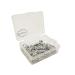 Hyamass 40pcs Antique Silver Feather Coin Bead Charms Pendant - Hair Clip Headband Accessories - Buy Online on GoSupps.com