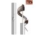 Washable Metal Rod 3D Mascara-1Pcs Waterproof Brown Extra Slim Tubing Mascara Volume and Length Long Lasting Smudge-proof Curling Eyelash Iron Brush Wand Mascara Mother's Day Gift for Women-02Brown 1pcs Brown