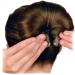Gokame Donut Haar Dutt Maker | Magical Hair Rolling Tool for Quick Dutts | DIY Foam Ring Former for Girls & Women - Brown - Buy Online on GoSupps.com