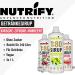 Nutrify Vital Fitness Drink 1:80 - Sugar-Free Vitamin Beverage Concentrate (3x1L) | Low-Calorie Sports Drink Cherry Lemon Lime Raspberry Flavor | Makes 240 Liters - Buy Online on GoSupps.com
