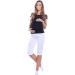 MijaCulture Maternity Capri Trousers 4090 - White - Size S - Buy Online on GoSupps.com