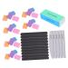 1 Nail Files Nail Art Tools Nail Buffering Nail Polish Sanding Nail File Baby Nail File Nail Tool Fingernail Sanding Nail File Tool Nail Polisher Sponge 40 Piece Set