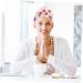 FRCOLOR Strawberry Dry Hair Cap - Fast Drying Microfiber Shower Towel for Women - Cute Absorbent Coral Fleece Head Wrap - Buy Online on GoSupps.com