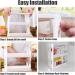 Dutiplus 2-Tier Pull-and-Rotate Medicine Cabinet Organizer for Vitamins, Supplements & Cosmetics | 11 H x 4.1 W x 11.25 L - Buy Online on GoSupps.com
