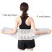Lower Back Support Belts for Pain Relief | Herniated Disc Sciatica & Scoliosis | Breathable Lumbar Support for Men - Buy Online on GoSupps.com