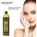 UrbanBotanics Cold Pressed Castor Oil 200ml - Pure Hair & Skin Oil for Growth & Hydration - Buy Online on GoSupps.com