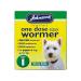 Small upto 6 kg - Johnsons One Dose Easy Wormer Tablet Worming Dogs Dewomer