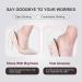 Heel Pads for Women | Cushions & Grips for Pain Relief & Blister Prevention (4 Pairs Black - Buy Online on GoSupps.com