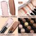 Reddhoon 2 in 1 Contour Stick Double-end Highlighter & Bronzer Stick Face Luminizers & Shade Cream Contour Long-lasting Waterproof 3D Face Professional Makeup Cream Highlight Contour Stick Cruelty Free (02) - Buy Online on GoSupps.com