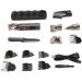 Qukaim Hair Trimmer Set Electric Hair Clipper Set with 6 Guide Combs for Men Waterproof Nose Hair Cutter and Eyebrow Grooming - Buy Online on GoSupps.com