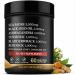 AZ ApexZone True Sea Moss Black Seed Oil Ashwagandha Burdock Root Tumeric Supplement with Manuka Honey Dandelion Root ACV - 60 Capsules - Multi Vitamin