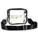 Armiwiin Clear Purse Crossbody Stadium Approved for Women with Small Card Wallet, Clear Stadium Bag Small Style1