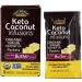 Now Foods Ellyndale Naturals Keto Coconut Infusions - Non-Dairy Butter Flavor, 3 Pack (0.5 fl oz Each) - Buy Online on GoSupps.com