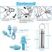 Earrings for Hearing Protection - 14 Pairs Silicone Earplugs SNR 31dB - Waterproof & Reusable for Sleeping & Travel - Colorful Portable Case - Buy Online on GoSupps.com