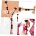 Shop Housoutil Double-Ended Makeup Brush - Flat Top Foundation & Contour Brush for Mineral Makeup | Premium Quality Cosmetics Tool - Buy Online on GoSupps.com