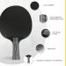 Killerspin Impact D1 SmartGrip Table Tennis Paddle Set | Beginner/Intermediate Ping Pong Equipment with 5-ply Wood Blade and Paddle Case - Buy Online on GoSupps.com