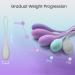 Ecoblossom Kegel Weights - Pelvic Floor Tightening Balls for Women | 5 Sizes for All Levels | Enhance Kegel Exercise - Buy Online on GoSupps.com