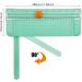 QYQRQF Paper Cutter - Portable A4 Trimmer with Security Safeguard, Side Ruler - Green | For Scrapbooking, Crafts, Photos, Labels, Cardstock - Buy Online on GoSupps.com