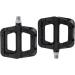 FOOKER MTB Pedals - Lightweight Nylon Fiber Bike Platform Pedals - Non-Slip 3 Bearing Design - Black 9/16 - Buy Online on GoSupps.com