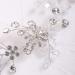 Deniferymakeup Silver Crystal Headband Rhinestone Hair Vine Rhinestone Hair Piece for Wedding Brides Bridesmaid - Buy Online on GoSupps.com