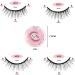 2Pairs Self Adhesive False Eyelashes Reusable 3D Eyelashes Natural Half Lashes for Every Type of Face Easy to Wear No Glue Need - Buy Online on GoSupps.com