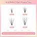 PROUSKY Eyelash Extensions - 100 Cluster Lashes Pack for DIY - Thickness 8mm 10mm 12mm 14mm - Buy Online on GoSupps.com