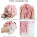 2PCS Shower Sponge Set Soft Bath Sponges for Men & Women | Body Luffa & Bath Flowers for Exfoliating - Buy Online on GoSupps.com
