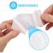 LALAFINA 20Pcs Sterile Nonwoven Eye Pads - Breathable Medical Eye Patches & Self-Adhesive Wound Dressings for Adults - International Shipping Available - Buy Online on GoSupps.com