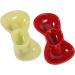 Milisten 3 Pcs Dipping Dish Soy Sauce Ceramics Snack 13.2X7.8X2.8CMx3pcs Redx3pcs - Buy Online on GoSupps.com