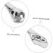 Vaguelly Applicateur Roller Yeux en Alliage de Zinc 8X1 5 CM pour Diminuer Gonflements Spatule M tallique Compacte Accessoire de Soin Visage pour Femmes - Buy Online on GoSupps.com